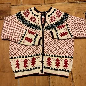 Vtg Charter Club Christmas Sweater size L